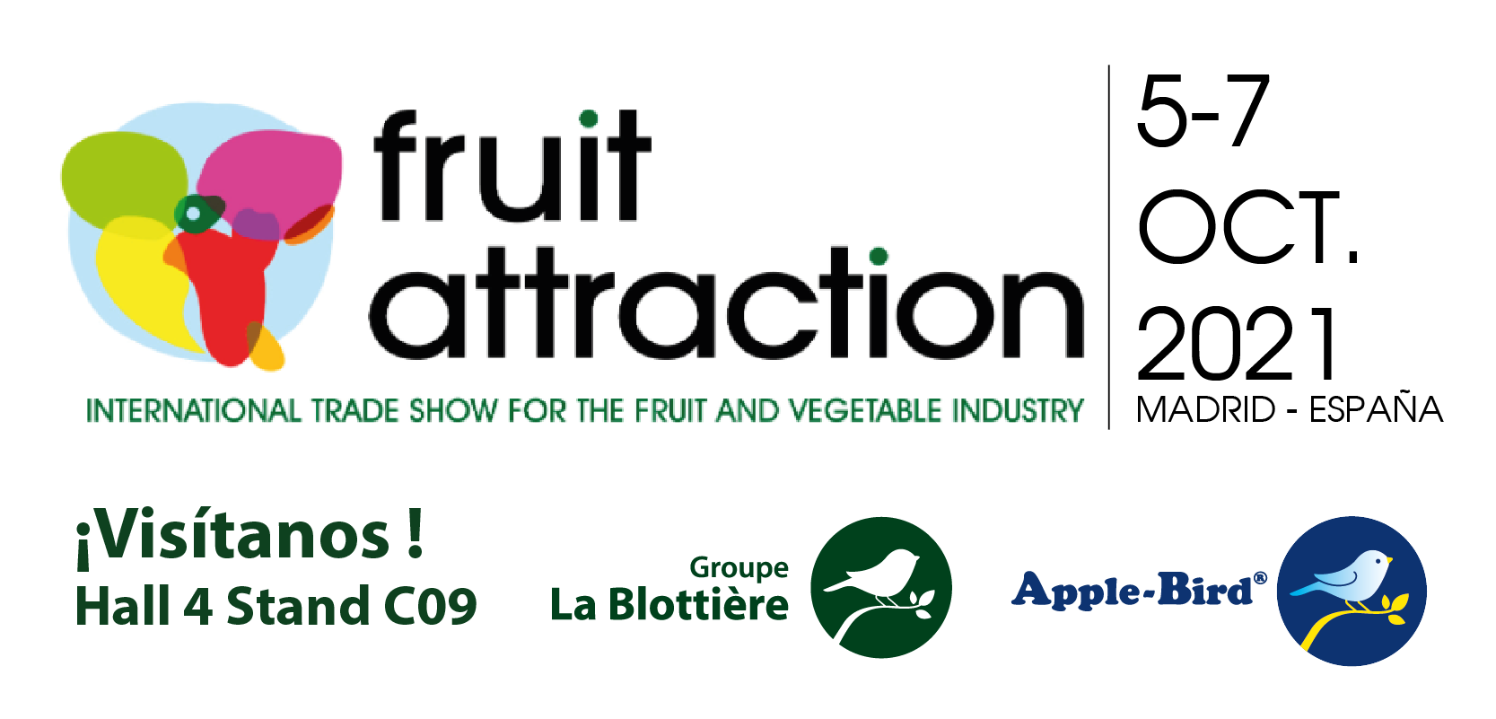 FRUIT ATTRACTION 2021 APPLE BIRD